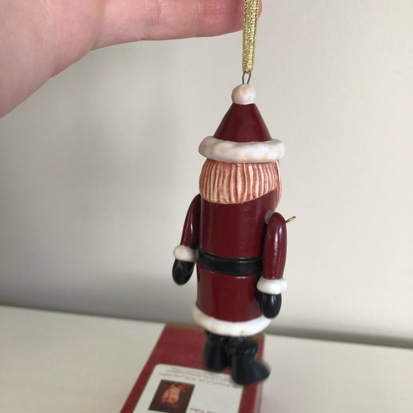 Hallmark 2001 Santa Time Capsule Keepsake Ornament - Picture 4 of 9